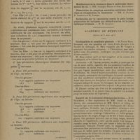 0370 - Page 366 - Le rapport du périmètre thoracique à la taille des enfants et des jeunes gens de haute stature ; par P. Nobécourt... (A suivre) / Sociétés savantes. Académie des sciences. (Séance du 23 février 1931) / Académie de médecine. (Séance du 3 mars 1931). Cardiopathies et anesthésie générale. M. Pierre Bazy / Rapport sur le traitement chimique des farines. M. E. Marchoux
