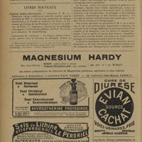 0376 - Page 372 - Sociétés savantes. Société de stomatologie de Paris. (Séance du 16 décembre 1930). Election du bureau pour 1931 / Livres nouveaux. Pratique médico-chirurgicale... Troisième édition entièrement nouvelle, publiée sous la direction de MM. A. Couvelaire... ; A. Lemierre... ; G. Lenormant... Secrétaire de la rédaction : M. André Ravina