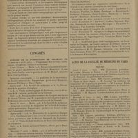 0378 - Page 374 - Livres nouveaux. Tumeurs médullaires associées à un processus syringomyélique, par M. N. Jonesco-Sisesti. (Travail de la clinque neurologique de la Salpêtrière. Professeur : G. Guillain) / Congrès. Congrès de la tuberculose de Bordeaux (du 30 mars au 2 avril 1931)/ Acte de la Faculté de médecine de Paris. Thèses