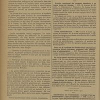 0388 - Page 384 - Perforations aiguës gastriques et duodénales ; par R. de Butler d'Ormond... / Sociétés savantes. Société médicale des hôpitaux. (Séance du 30 janvier 1931). Granulie cancéreuse des poumons secondaire à un cancer latent de l'estomac. MM. Ch. Achard, M. Bariéty, G. Desbuquois et Sternfeld / Fièvre exanthématique. MM. Claude et Coste / Deux cas de syndrome de Chauffard-Still (rhumatisme chronique fibreux déformant progressif avec adénopathies et splénomégalie). MM. Weissenbach, Françon, Gerbay et Robert / Un cas de tumeur réticulaire particulièrement volumineuse. M. Gallard-Monès... / Tétrachlorure de carbone. Remède efficace contre les oxyures et certains ténias. M. Akl-Mouktar... / (Séance du 6 février 1931). Considération sur l'éternuement. A propos d'un cas d'éternuement à type paroxystique. MM. Canuyt et Vaucher