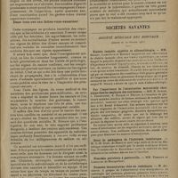 0431 - Page 427 - Le cancer et les moyens de le combattre ; par le Professeur Henri Hartmann... / Sociétés savantes. Société médicale des hôpitaux. (Séance du 20 février 1931). Diabète insipide, syphilis et allassothérapie. MM. Sézary, Lichtwitz et Benoist / Sur l'importance de l'intoxication mercurielle chronique chez les employés des tirs forains. MM. R. Garcin, J. Christophe, A. Bocage et Hélion / Essai de pathogénie de l'hydrémie insulinique. M. G.-R. Doré... / Poussées leucocytaires chez un radiologue. M. Aubertin / Réticulo-endothélio-sarcomes secondaires à une plaie infectée. MM. Coste, Ehrenschmitt et Foulon