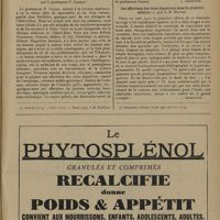 0441 - Page 437 - Livres nouveaux. Clinique médicale de l'Hôtel-Dieu de Paris, par le Professeur P. Carnot. [L. Babonneix] / Les affections des voies digestives dans la première enfance, par A. -B. Marfan. [L. Babonneix]