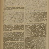 0446 - Page 442 - Revue générale. Les thromboses cardiaques ; par M. Pierre Dupire... Anatomie pathologique / Pathogénie