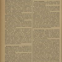 0450 - Page 446 - Revue générale. Les thromboses cardiaques ; par M. Pierre Dupire... Etude clinique / Evolution et pronostic / Formes cliniques. - Formes symptomatiques / Formes anatomiques / Formes d'après l'âge