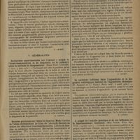 0507 - Page 503 - Analyses et indications bibliographiques. Médecine générale. Sous la direction de M. L. Babonneix... IV. Tumeurs. Le système réticulo-endothélial chez les sujets porteurs de tumeurs. (Hans Zacheri. Kleins. Woch., 15 fév. 1930). [R. Levent] / A propos de la leucosarcomatose. (Carl. Sternberg. Wien. klin. Woch., 5 juin 1930). [R. Levent] / V. Généralités. Recherches expérimentales sur l'animal à propos de l'homo-immunisation et du diagnostic de la paternité selon la méthode de Zangemeister. (Hans. Rupp. Centralbl. f. Gyn., 7 juin 1930). [R. Levent] / Données pratiques sur l'abcès de fixation. Mode d'action de l'abcès térébenthiné. Le bilan de l'abcès de fixation en dehors des affections bronchopulmonaires. L'abcès de fixation en médecine vétérinaire. Dérivation leucocytaire et tuberculose. (Pic et Delore. Journ. de méd. de Lyon, 20 avril 1930). [R. Levent] / Le carrefour inférieur dans l'appendicite et le diagnostic radiologique indirect de l'appendicite chronique. (P. Jacquet et L. Gally. Paris méd., 5 avril 1930). [R. Levent] / A propos de l'achylie gastrique et de son influence sur le fonctionnement intestinal. (Max Schur. Wien. klin. Woch., 29 mai 1930). [R. Levent]