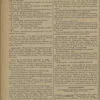 0518 - Page 514 - Informations. Umfia ou Union médicale latine. Lauréats de l'Union médicale latine / Société médicale du VIIe Arrondissement. Programme des causeries pour 1931 / Avis de vacance / Nécrologie / Cours de la Faculté de médecine de Paris. -Clinique médicale de l'Hôtel-Dieu. (Professeur : M. Carnot) / Clinique des maladies cutanées et syphilitiques / Amphithéâtre d'anatomie. (M. le Docteur Charles Dujarier...) / « Le crapouillot »