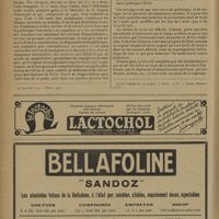 0528 - Page 524 - Livres nouveaux. La nouvelle maternité Baudelocque. Clinique obstétricale de la Faculté de médecine de Paris, par Alexandre Couvelaire [L. Babonneix] / Les assurances sociales. Guide à l'usage du corps médical, par le Docteur O. Crouzon...