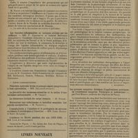 0546 - Page 542 - Sociétés savantes. Académie des sciences. (Séance du 31 mars 1931). Les études dentaires (suite de la discussion). M. Mauclaire / Les liquides inflammables ou toxiques utilisés par les coiffeurs. MM. P. Cazeneuve et Gabriel Bertrand / Vacances de Pâques / Livres nouveaux. La pression veineuse périphérique, par MM. Maurice Villaret, Fr. Saint-Girons et L. Justin-Besançon. [L. Babonneix] / Les groupes sanguins. Schémas d'applications pratiques. La transfusion sanguine. Technique et indications, par Paul Michon...