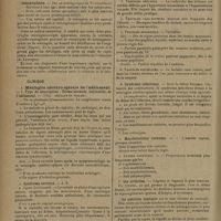 0594 - Page 590 - Notes pour l'internat. Méningite cérébro-spinale. Signes, diagnostic, traitement (A suivre)
