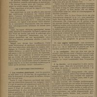 0604 - Page 600 - Revue générale. La tuberculose intestinale ulcéreuse ; par Jacques Arnaud... Clinique / Les symptômes fonctionnels