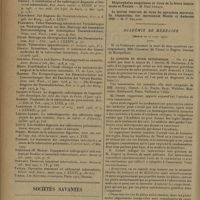 0612 - Page 608 - Revue générale. La tuberculose intestinale ulcéreuse ; par Jacques Arnaud... / Sociétés savantes. Académie des sciences. (Séance du 30 mars 1931) / (Séance du 7 avril 1931) / Académie de médecine. (Séance du 14 avril 1931). La question du sérum antitétanique
