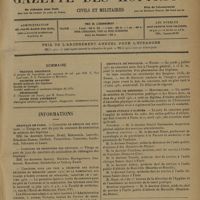 0621 - Page 617 - Sommaire / Informations. Hôpitaux de Paris. Concours de médecin des hôpitaux / Concours de chirurgien des hôpitaux / Concours pour les prix à décerner aux élèves externes en médecine (année 1931) et la nomination aux places d'élève interne en médecine, vacantes le 5 janvier 1932 / Hôpitaux de Province. Rouen / Facultés de médecine. Montpellier / Asiles publics d'aliénés