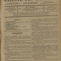 0657 - Page 653 - Sommaire / Informations. Facultés de médecine. Paris / Légion d'honneur. Colonies / Avis de concours / Monument à la mémoire du Docteur Henry Delagenière / Exposition organisée à l'occasion du VIe Congrès international de thalassothérapie / Réunions trimestrielles d'actinologie
