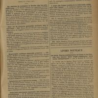 0667 - Page 663 - Sociétés savantes. Société de pédiatrie. (Séance du 17 mars 1931). Les résultats du traitement de Bordier chez les poliomyélitiques. M. Tixier / Deux cas de fractures spontanées multiples chez le nourrisson. MM. Weill-Hallé et Koang / Hypertrophie cardiaque essentielle primitive. MM. Debré, Busson et Lhoste / Intoxication par le chlorate de potasse. MM. Mathieu et Ch. Ribadeau-Dumas / Abcès latéro-pharyngien consécutif à des cautérisations amygdaliennes. M. H. Rouèche / Un cas de méningite lymphocytaire d'origine otitique. M. H. Rouèche / A propos des formes curables de la tuberculose pulmonaire chez l'enfant. M. Ameuille / Livres nouveaux. Les épices. Plantes condimentaires de France et des colonies. Leur histoire. Leurs usages alimentaires. Leurs vertus thérapeutiques, par le Docteur H. Leclerc