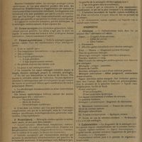0670 - Page 666 - Notes pour l'Internat. Méningite cérébro-spinale. Signes, diagnostic, traitement (A suivre)