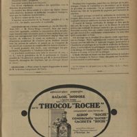 0753 - Page 749 - Informations. Cours de la Faculté de médecine de Paris. Travaux pratiques de médecine opératoire spéciale. (Professeur : M. Grégoire) / Conférences de l'Hôtel Chambon / Nécrologie / Livres nouveaux. L'urobiline à l'état normal et pathologique, par Marcel Royee...