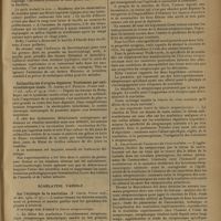 0779 - Page 775 - Analyses et indications bibliographiques. Maladies infectieuses. Sous la direction de M. André Lemierre... ; par P. Adida. Typhoïde. Affections à colibacilles. Le cycle évolutif du bacille d'Eberth et des bacilles paratyphiques. (Paul Hauduroy. Presse méd...) / Colibacilluries d'origine digestive. Traitement par antivirusthérapie locale. (R. Jahiel et J. Petetin. Presse méd...) / Scarlatine. Variole. Sur l'étiologie de la scarlatine. (F. Coste. Presse méd...) / Alastrim. Variole et vaccination antivariolique. (E. Leschke. Münch. med. Woch...)