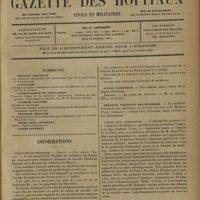 0805 - Page 801 - Sommaire / Informations. Facultés de médecine. Nancy / Légion d'honneur. Travail / Médaille d'honneur des épidémies / L'aide aux cardiaques