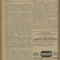 0826 - Page 822 - Informations. Association générale des médecins de France / Société médicale du littoral méditerranéen. Ier voyage médical international dans les Alpes. (Voir la suite, p. 825)