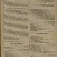 0951 - Page 947 - Les parasitoses du tube digestif (helminthiase et protozoaires les plus fréquents) ; par le Docteur Louis Caillon... VI. Traitement / Livres nouveaux. Épidémiologie ancienne et nouvelle, par Sir William Hamer... / La sciatique, clinique et thérapeutique, par J.-A. Chavany... / Informations. Hôpitaux de Paris. Concours d'accoucheur des hôpitaux / Facultés de médecine. Paris / Légion d'honneur. Santé publique