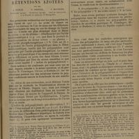 0963 - Page 959 - Revue générale. La polypeptidémie dans les rétentions azotées ; par MM. A. Puech..., P. Cristol..., P. Monnier...
