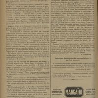 0998 - Page 994 - Informations. IXe Congrès de la Société internationale de chirurgie / Cours de la Faculté de médecine de Paris. Clinique médicale de l'Hôtel Dieu (Professeur : M. P. Carnot) / Livres nouveaux. Comment échapper à la maladie ? (Causeries médicales, 2e série), par P. Farez. Préface de L. Madelin [L. Babonneix] / Techniques histologiques de neuropathologie, par Ivan Bertrand (Voir la suite, p. 997)