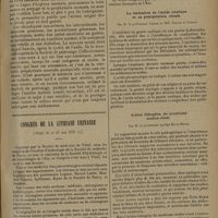 1023 - Page 1019 - Que deviennent les aliénés sortis des asiles ? Par le Docteur A. Rodiet... / Congrès de la lithiase urinaire. (Vittel, 24 et 25 mai 1931). La formation de l'acide oxalique et sa précipitation rénale. Par le Professeur Loeper et MM. Soulié et Tonnet / Action lithogène du syndrome entéro-rénal. Par M. le Professeur agrégé Heitz-Boyer