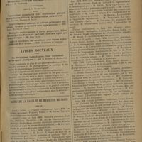 1051 - Page 1047 - Sociétés savantes. Société anatomo-clinique de Toulouse. (Séance du 9 mai 1931) / (Séance du 30 mai 1931) / Livres nouveaux. Les dermatoses inesthétiques. Leur traitement par les agents physiques, par le Docteur A. Acquaviva / Actes de la Faculté de médecine de Paris. Thèses