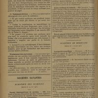 1078 - Page 1074 - Revue générale. Tumeurs malignes des maxillaires ; par M. Ch. Ruppe... A. Tumeurs malignes de la mandibule. (A suivre) / Sociétés savantes. Académie des sciences. (Séance du 29 juin 1931). Pouvoir hématopoiétique du carotène. MM. Léon Binet et Strumza / Sur les formation de fibrine aux dépens des cellules blanches dans les exsudats articulaires. MM. M. Piettre et Boris Celon / Action calcifiante du bismuth. MM. Levaditi, Vaisman et Mlles Schoen et Manin / Académie de médecine. (Séance du 7 juillet 1931). La propriété scientifique. Discussion. M. Fourneau combat le rapport de Mme Curie / La pléthore médicale. M. Balthazard