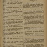 1109 - Page 1105 - Revue générale. Tumeurs malignes des maxillaires ; par M. Ch. Ruppe... B. Tumeurs malignes des maxillaires supérieurs / Sociétés savantes. Société médicale des hôpitaux. (Séance du 15 mai 1931). Deux cas de spirochétose méningée pure. M. P. Harvier et Mlle A. Wilm / Cancer primitif du poumon à type d'abcès chez un ancien blessé de poitrine, porteur de deux éclats restés inclus. MM. Emile Sergent, Henri Durand, Kourilsky et Couvreux, observation s'ajoutant à celles de MM. Cathala et Méningot / Sur la curabilité des suppurations putrides du poumon. Utilité du pneumothorax artificiel dans le traitement précoce de ces suppurations. M. André Jacquelin / Observation d'un cas d'encéphalite morbilleuse. Etude anatomique. Considérations étiologiques et pathogéniques. M. P. Lechelle, I. Bertrand et R. Fauvert / Granulomatose maligne à forme splénique pure. MM. Ch. Achard, M. Bariéty et G. Desbuquois