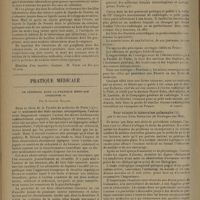 1114 - Page 1110 - Sociétés savantes. Société de biologie. (Séance du 30 mai 1931). Influence de l'ergostérol irradié sur la tétanie consécutive à la parathyroïdectomie chez le lapin. MM. Lesné, Dubois et Simonnet / L'utravirus tuberculeux passe spontanément même « in vitro » à travers les ultrafiltres de collodion. MM. G. Sanarelli et A. Alessandrini... / Election / Pratique médicale. Le sédobrol dans la pratique médicale courante ; par le Docteur Dillard / Livres nouveaux. Guide du médecin électro-radiologiste en France, publié avec le haut patronage de M. le Ministre de l'Instruction publique. Edité par l'Association syndicale des médecins électro-radiologistes des hôpitaux de Paris et le Syndicat général des médecins français électrologistes et radiologistes. Paris 1931. [Dr Codet] / Pour vaincre la tuberculose pulmonaire, par le Docteur Léon Schekter... [R. Levent]