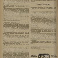 1170 - Page 1166 - Informations. Hôpitaux de Paris. Service de santé / Légion d'honneur. Justice / Substances vénéneuses / Cours de la Faculté de médecine de Paris. Clinique médicale des enfants. (Professeur : M. Nobécourt) / Livres nouveaux. Roentgénologie : Les limites de l'image normale et les débuts de l'image pathologique, par le Docteur Alban Kohler
