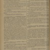 1238 - Page 1234 - Journées médicales coloniales [22 juillet-1er août 1931]. Protection sanitaire et démographique des populations autochtones. La protection démographique et les grands emprunts coloniaux. M. Lasnet / Les Instituts Pasteur et le développement des populations indigènes aux colonies. M. P.-Noël Bernard / Protection sanitaire de la population indigène au Maroc. M. Colombani / Programme de protection démographique en Afrique Occidentale française. M. Sorel / Alimentation. Hygiène du travail. Protection sanitaire de la main-d'oeuvre dans les colonies françaises. M. Heckenroth
