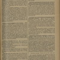 1259 - Page 1255 - Sociétés savantes. Société de biologie. (Séance du 20 juin 1931). La galactosurie provoquée. Courbes d'élimination et concentration de sortie. MM. Fiessinger, F. Thiébaut et J. Dieryck / Virulence et neurotropisme du virus vaccinal. MM. C. Levaditi, P. Lépine et Mlle R. Schoen / Les éléments filtrables du B. C. G. M. T. de Sanctis Monaldi / Sur les éléments filtrables du bacille bilie de Calmette et Guérin. MM. L. Nègre et J. Valtis / Altérations expérimentales de la grande onde initiale du complexe ventriculaire électrocardiographique (par injection de nitrate d'argent dans la cloison interventriculaire). MM. C. Lian et F.-P. Merklen / Les atypies ventriculaires électrocardiographiques expérimentales et cliniques. MM. C. Lian et F.-P. Merklen / Modifications de la formule sanguine au cours de l'aurothérapie. MM. F. Dumarest, H. Mollard et P. Pavie / Société de biologie. Réunion de Lyon du 15 juin 1931. Sur le pouvoir thermogène des courants de haute fréquence et de haute redressées. M. P. Ponthus