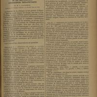 1285 - Page 1281 - Quelques observations d'oblitération des artères des membres inférieurs. Contribution au diagnostic en hauteur de ces oblitérations. Conséquences thérapeutiques ; par M. L. Langeron...
