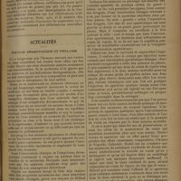 1289 - Page 1285 - Quelques observations d'oblitération des artères des membres inférieurs. Contribution au diagnostic en hauteur de ces oblitérations. Conséquences thérapeutiques ; par M. L. Langeron... / Actualités. Pouvoir anagotoxique et phylaxie. [R. Levent]