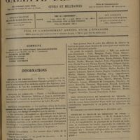 1297 - Page 1293 - Sommaire / Informations. Hôpitaux de Province. Rouen / Facultés de médecine. Paris / Hôpitaux militaires / Légion d'honneur. Marine marchande / Guerre. Service de santé / Prix international de médecine du travail / Cours de la Faculté de médecine de Paris. Cours de radiologie clinique