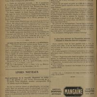 1298 - Page 1294 - Informations. Cours de la Faculté de médecine de Paris. Cours de radiologie clinique / Cours de chirurgie oculaire / Chemins de fer de Paris à Lyon et à la Méditerranée / Livres nouveaux. Physiopathologie de la thyroïde. Diagnostic et traitement des goitres, par Lucien Dautrebande... / Le plus beau souvenir de l'Exposition coloniale « Hommes et bêtes des colonies françaises »