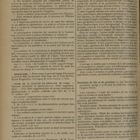 1318 - Page 1314 - Informations. Commission d'assistance et d'hygiène mentale et Commission consultative de prophylaxie des maladies vénériennes / Nécrologie / Cours de la Faculté de médecine de Paris. Travaux pratiques de pharmacologie (Série supplémentaire) / Cours de pharmacologie. (Professeur : M. M. Tiffeneau) / Livres nouveaux. L'infection colibacillaire de l'appareil urinaire, par Spiridian Oeconomos. [L. Babonneix] / Pathologie du foie et du pancréas, par Marcel Brulé...