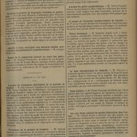 1327 - Page 1323 - Sociétés savantes. Société de médecine de Paris. (Séance du 12 juin 1931). Présentation d'appareil. M. Roederer / De quelques erreurs de diagnostic évitables en gynécologie. M. Jean Dalsace / Danger de la respiration buccale au cours des opérations. M. Georges Rosenthal / (Séance du 27 juin 1931). A propos du traitement chirurgical de la maladie de Basedow. M. Guy Laroche / Traitement de la maladie de Basedow. M. Sylvain Blondin / A propos du goitre exophtalmique. M. Sedillot / A propos du goitre exophtalmique. M. Victor Pauchet / A propos de l'injection hystéro-tubaire de lipiodol. M. P. de la Villéon / Ulcère variqueux. M. Smester / La dose thérapeutique du bismuth. M. Galliot / Iléus biliaire. M. Victor Pauchet / Sur une forme spéciale de pseudo-distraction chez l'enfant. M. Gilbert Robin / A propos de la rachianesthésie. M. Hirchberg
