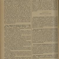 1358 - Page 1354 - Sociétés savantes. Société de biologie. (Séance du 11 juillet 1931). Influence de la section sur la chronaxie du nerf hypogastrique. M. et Mme A. Chauchard et E. Aburel / Recherche de l'insuffisance hépatique par différentes épreuves basées sur le métabolisme des hydrates de carbone. MM. Brulé et T. L. Athausen / Valeur comparée des épreuves au glucose et au galactose dans l'étude de l'insuffisance hépatique. MM. Brulé et T. L. Althausen / Recherches bactériologiques sur l'étiologie du Bradsot islandais. MM. M. N. Dungal et J. Davesne / (Séance du 18 juillet 1931). Spirochaeta gallinarum et culture cellulaire. MM. Levaditi et Stoel / Étude expérimentale du virus de la lymphogranulomatose inguinale. MM. C. Levaditi, P. Ravaut, P. Lépine et R. Schoen / De la vaccination antidiphtérique par la voie cutanée. M. A. Besredka / Sur l'antagonisme du virus herpétique et du virus rabique. MM. A. C. Marie et Ach. Urbain / Quelques observations sur les lésions de la moelle provoquées par le virus vaccinal. M. Bardach