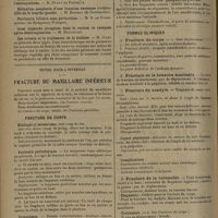 1362 - Page 1358 - Sociétés savantes. Société des chirurgiens de Paris. (Séance du 19 juin 1931). Deux cas d'ulcère pylorique perforé opérés et guéris. M. P. Laurent / Les corsets et le traitement de la scoliose. M. Judet / Notes pour l'internat. Fracture du maxillaire inférieur