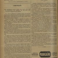 1366 - Page 1362 - Informations. Nécrologie. (Voir la suite des « Informations », p. 1376) / Chronique. Une conférence faite à Vichy, le 28 août 1931, par le Professeur Max Einhorn... sur l'épreuve digestive aux perles / Congrès. Congrès international de médecine tropicale... Amsterdam du 12 au 17 septembre 1932