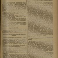 1421 - Page 1417 - IIIe Congrès international de radiologie. (26-31 juillet 1931). Radiothérapie. Roentgenthérapie et curiethérapie des affections bénignes / Professeur Milani... : Radiothérapie des affections inflammatoires / Communications ayant trait à la maladie de Basedow ; MM. J. Serrant et J. Belot...