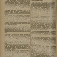 1422 - Page 1418 - IIIe Congrès international de radiologie. (26-31 juillet 1931). Radiothérapie. Roentgenthérapie et curiethérapie des affections bénignes. Communications ayant trait à la maladie de Basedow ; MM. J. Serrant et J. Belot... / L'action de la radiothérapie des capsules surrénales ; M. Desplats... / MM. A. Zimmern, J. Chavany et R. Brunet... : Radiothérapie de la région surrénale / M. Dufour... : Traitement radiothérapie des ossifications des parties molles de l'épaule / MM. L.-H. Tixier et G. Ronneaux... : Poliomyélite antérieure aiguë / Lymphogranulomatose. MM. Nahan et Belot : Radiothérapie dans le traitement de la lymphogranulomatose inguinale subaiguë / Résultats éloignés du traitement de la lymphogranulomatose par la radiothérapie ; MM. Gilbert et Babaiantz... / M. Pierquin... : Rontgenthérapie pénétrante vis-à-vis des manifestations cliniques de la lymphogranulomatose / M. Sluys... Méthode de traitement de la lymphogranulomatose / La radiothérapie en gynécologie ; Daniel...