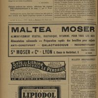 1468 - Page 1464 - Livres nouveaux. Clinique des maladies de la première enfance... par A.-B. Marfan. [L. Babonneix] / Clinique médicale des enfants. Affections des organes hémo-lymphopoiétiques et du sang, par P. Nobécourt. [L. Babonneix] / Bulletin bibliographique