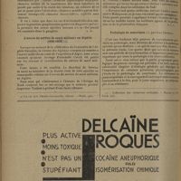 1488 - Page 1484 - Livres nouveaux. Le diagnostic précoce de la syphilis par la recherche du tréponème dans le suc de l'adénopathie primaire, par le Docteur P. Boutteau / L'oeuvre du service de santé militaire en Algérie [1830-1930] / Pathologie du nourrisson, par Jean Cathala