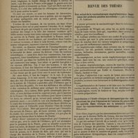 1534 - Page 1530 - L'Académie royale de chirurgie ; par M. Jean-Louis Faure... / Revue des thèses. Etat actuel de la vaccinothérapie staphylococcique. Importance des produits solubles microbiens, par le Docteur L.-G. Leblanc / Contribution à l'étude clinique et thérapeutique des complications les plus fréquentes de l'entorse du genou chez les sportifs. Essai clinique sur la méniscite traumatique. La vascularisation des ménisques, par Marcel Bergeron