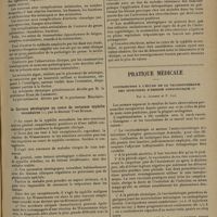1535 - Page 1531 - Revue des thèses. Contribution à l'étude clinique et thérapeutique des complications les plus fréquentes de l'entorse du genou chez les sportifs. Essai clinique sur la méniscite traumatique. La vascularisation des ménisques, par Marcel Bergeron / La carence sérologique au cours de certaines syphilis secondaires, par le Docteur Yves Bureau / Pratique médicale. Contribution à l'étude de la vaccinothérapie des infections d'origine gonococcique ; par A. Jaubert et P. Goy
