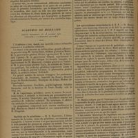 1554 - Page 1550 - Sociétés savantes. Académie des sciences. (Séance du 5 octobre 1931). Veines à paroi côtelée. M. R. Argaud / Académie de médecine. (Séance solennelle du 13 octobre 1931 consacrée à la médecine coloniale). Variétés sur le paludisme. M. E. Marchoux / Les spirochétoses récurrentes en A. O. F. M. Mathis